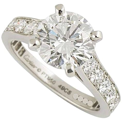 cartier 1895 engagement ring replica|cartier 1895 engagement ring set.